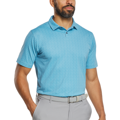 FOOTJOY MODERNIST GEO PIQUE POLO