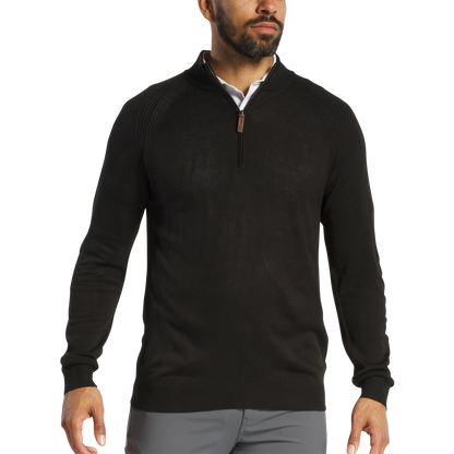 FOOTJOY MENS - WOOL BLEND HALF ZIP PULLOVER