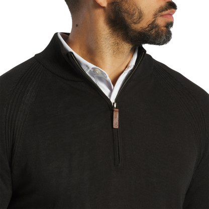 FOOTJOY MENS - WOOL BLEND HALF ZIP PULLOVER