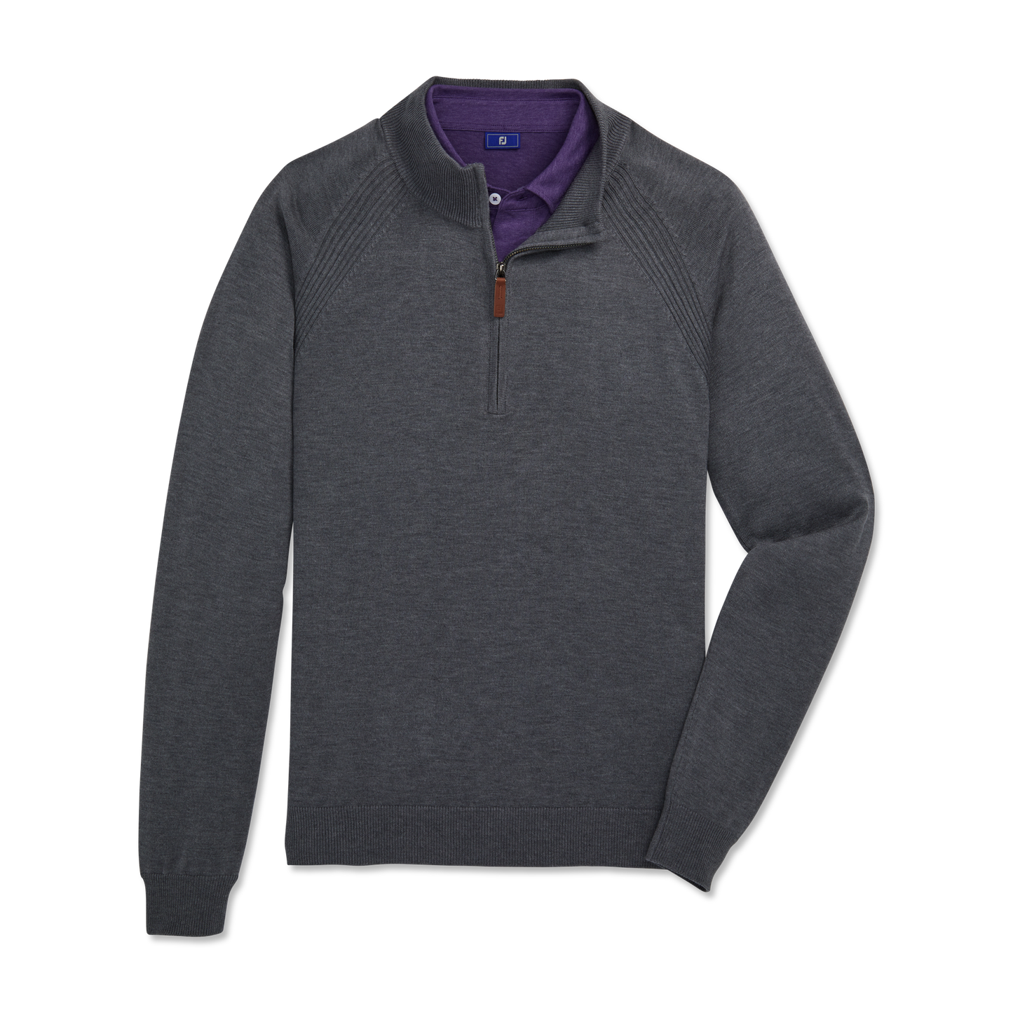 FOOTJOY MENS - WOOL BLEND HALF ZIP PULLOVER