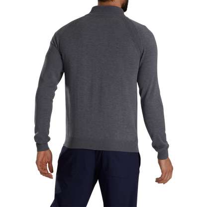 FOOTJOY MENS - WOOL BLEND HALF ZIP PULLOVER