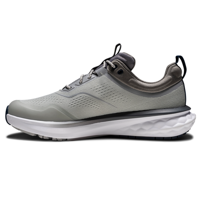 FOOTJOY MENS QUANTUM MESH SHOE - GRAY/NAVY