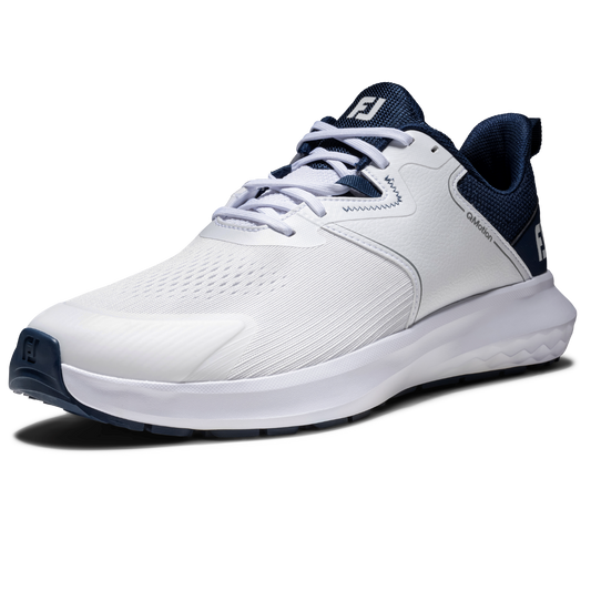 FOOTJOY 26 MEN'S QMOTION SHOE - WHITE/BLUE/BLUE
