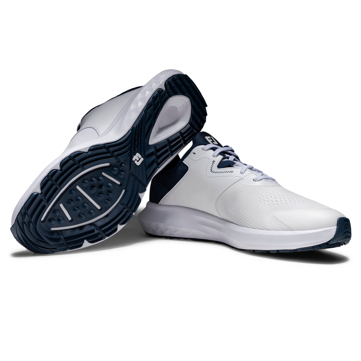 FOOTJOY 26 MEN'S QMOTION SHOE - WHITE/BLUE/BLUE