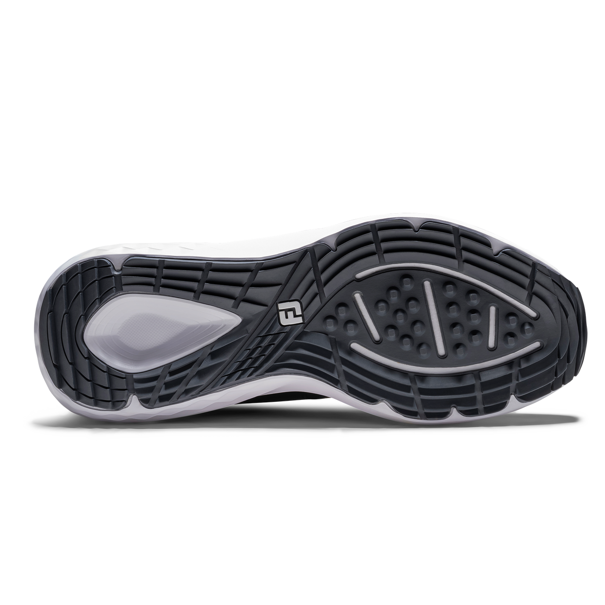 FOOTJOY 26 MEN'S QMOTION SHOE - BLACK/EBONY/RED