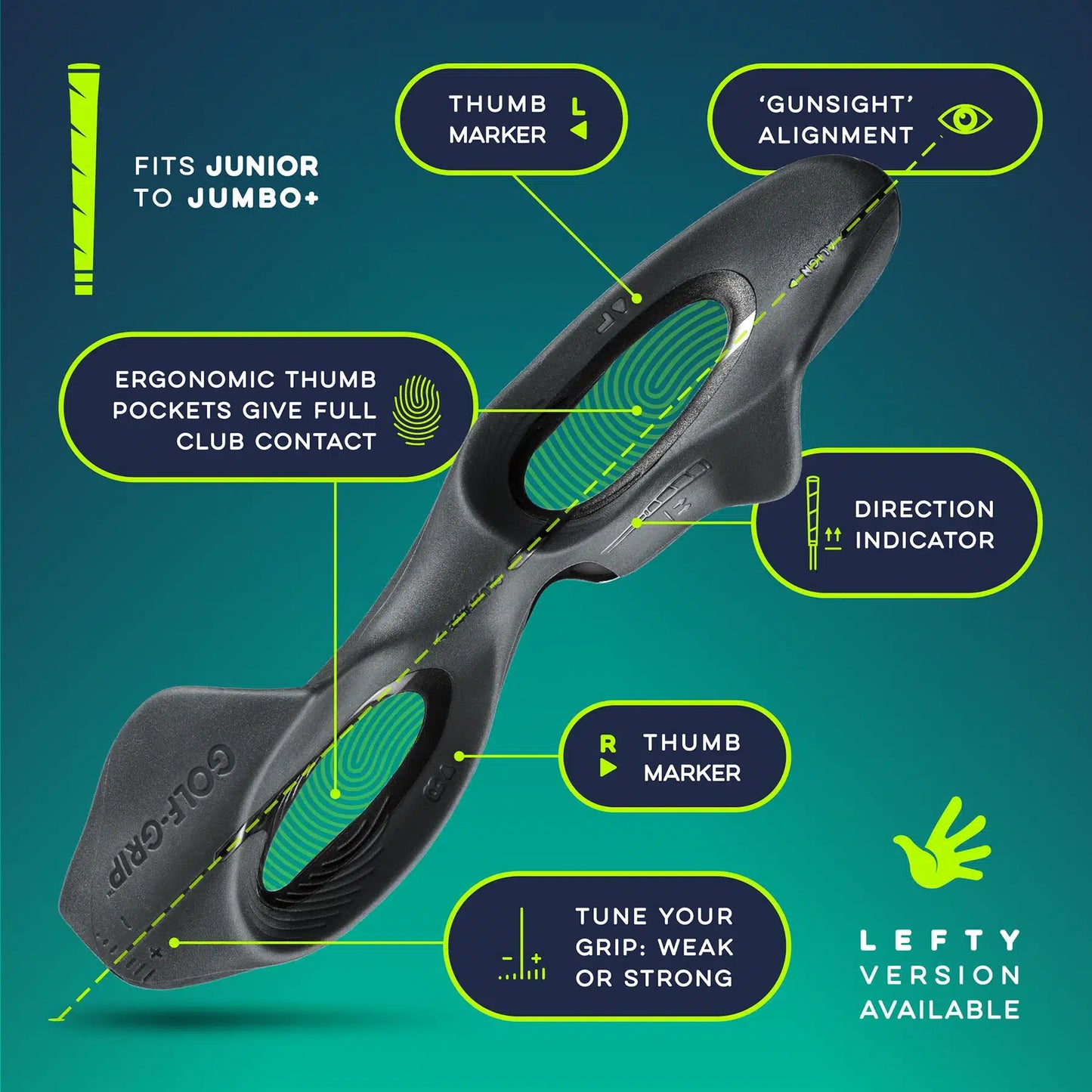 GOLF-GRIP TRAINING AID