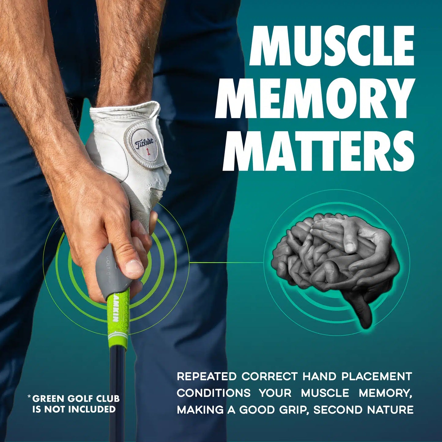 GOLF-GRIP TRAINING AID