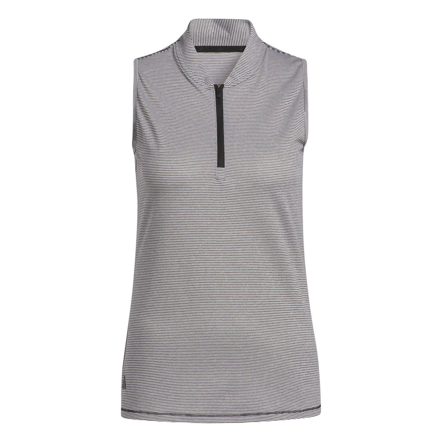 ADIDAS WOMEN'S TWO-COLOUR OTTOMAN SLEEVELESS GOLF POLO