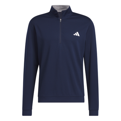 ADIDAS MEN'S ELVTD 1/4 ZIP PULLOVER