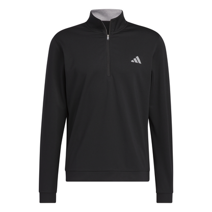 ADIDAS MEN'S ELVTD 1/4 ZIP PULLOVER
