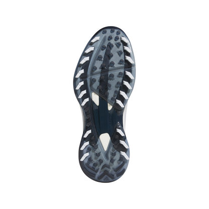 ADIDAS MEN'S ADIZERO ZG SPIKELESS GOLF SHOE - WHITE/NAVY