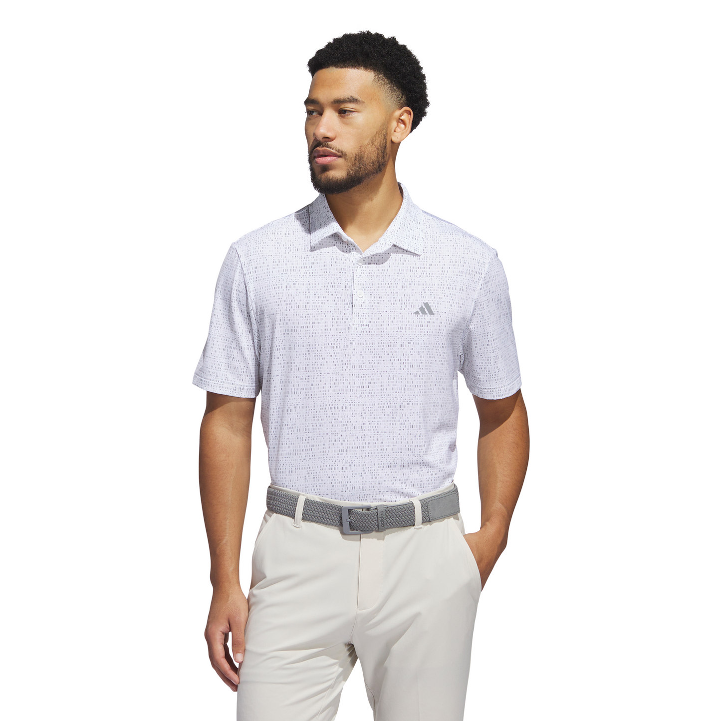 ADIDAS MEN'S ULTIMATE 365 PRINT POLO