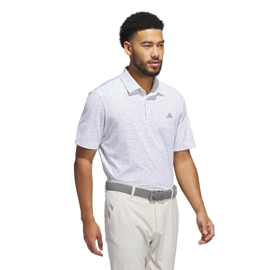 ADIDAS MEN'S ULTIMATE 365 PRINT POLO