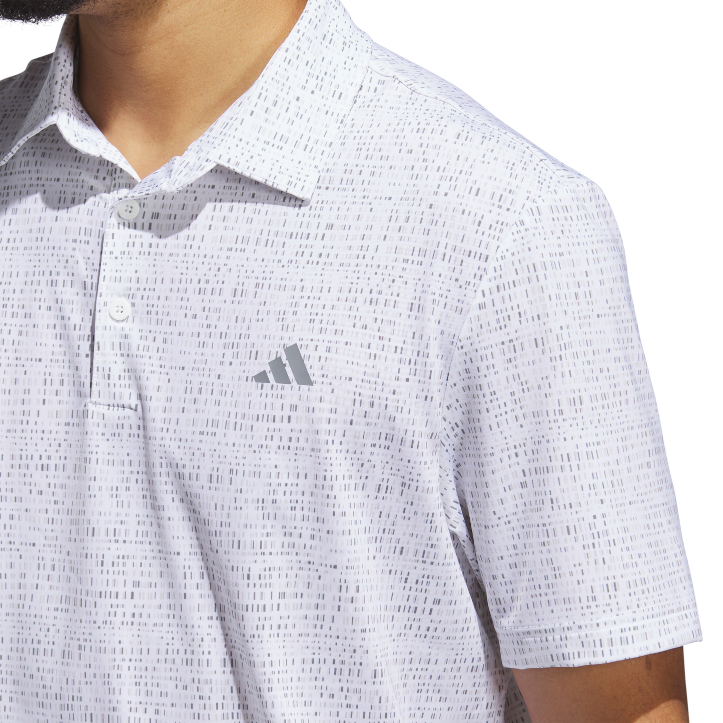 ADIDAS MEN'S ULTIMATE 365 PRINT POLO