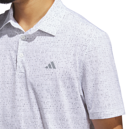ADIDAS MEN'S ULTIMATE 365 PRINT POLO