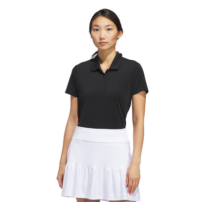 ADIDAS WOMENS ULTIMATE 365 SOLID SHORT SLEEVE POLO