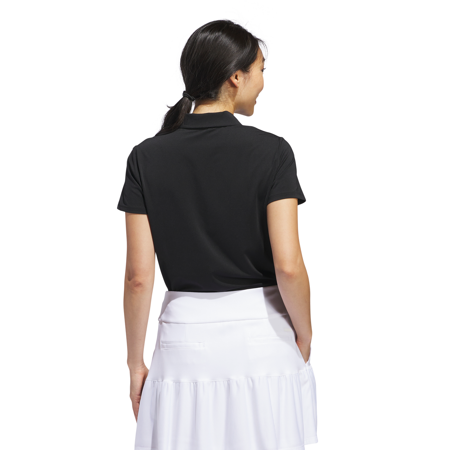 ADIDAS WOMENS ULTIMATE 365 SOLID SHORT SLEEVE POLO