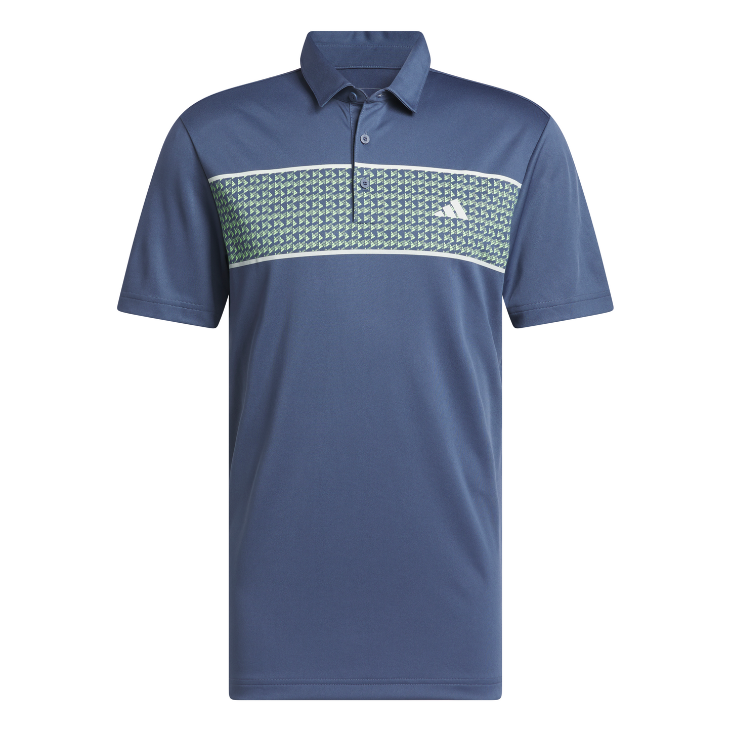 ADIDAS MEN'S CHEST STRIPE POLO