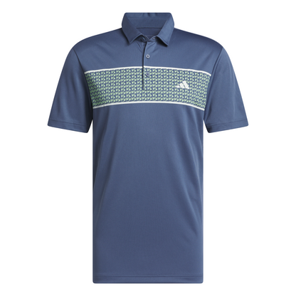 ADIDAS MEN'S CHEST STRIPE POLO