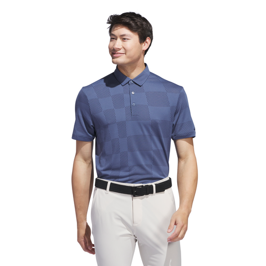 ADIDAS MEN'S TEXTURED POLO