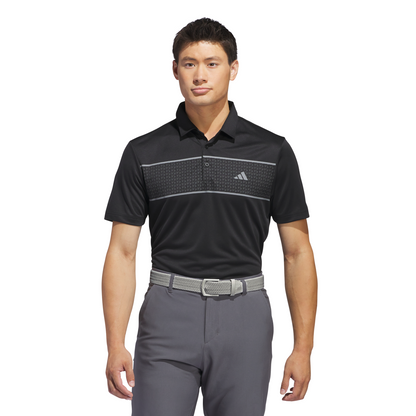 ADIDAS MEN'S CORE CHEST STRIPE POLO