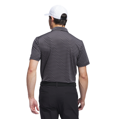 ADIDAS MEN'S MESH PRINT POLO