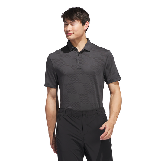 ADIDAS MEN'S TEXTURED POLO