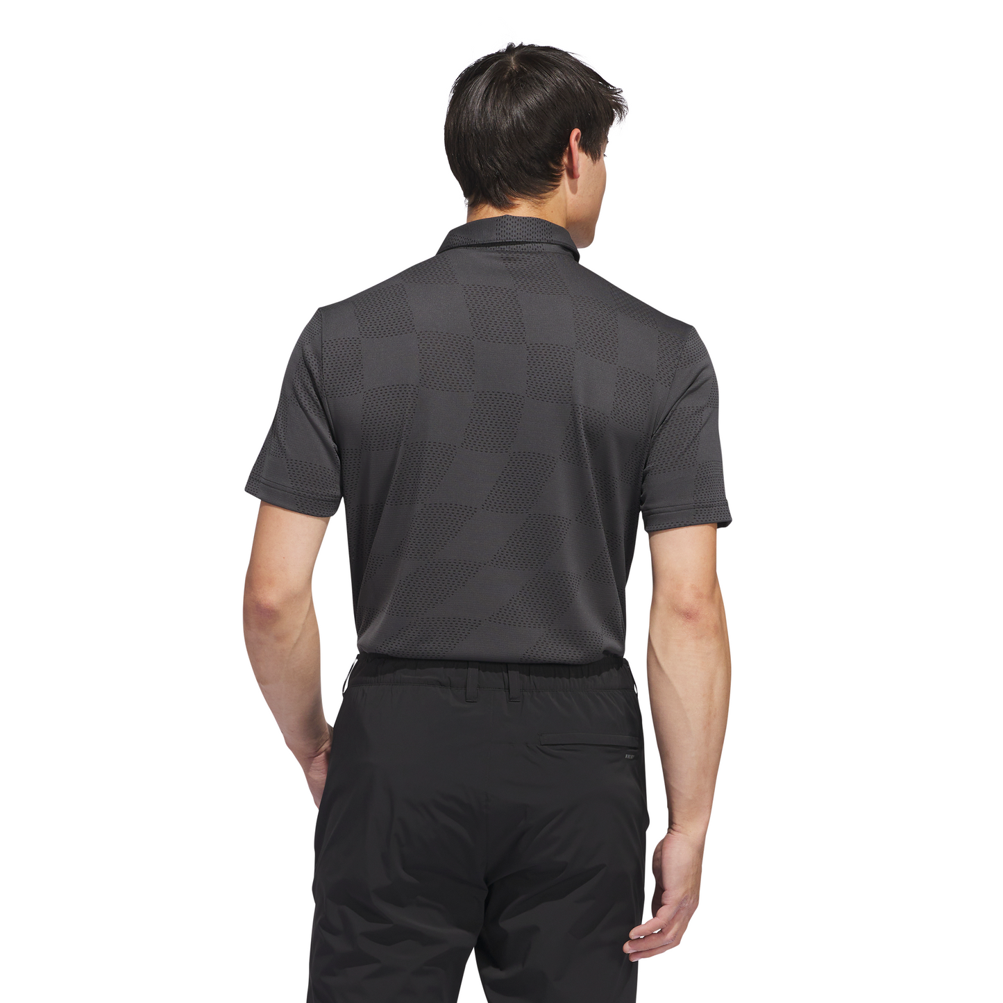 ADIDAS MEN'S TEXTURED POLO
