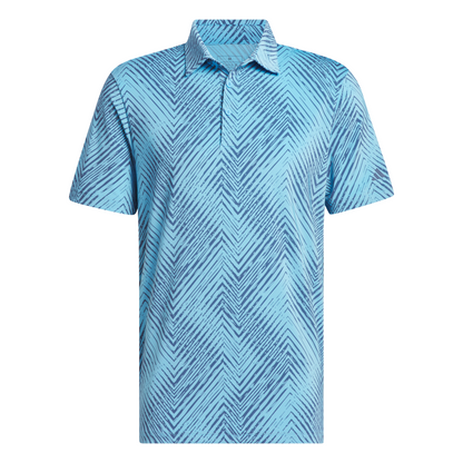 ADIDAS MEN'S ULTIMATE ALLOVER POLO - MEDIUM