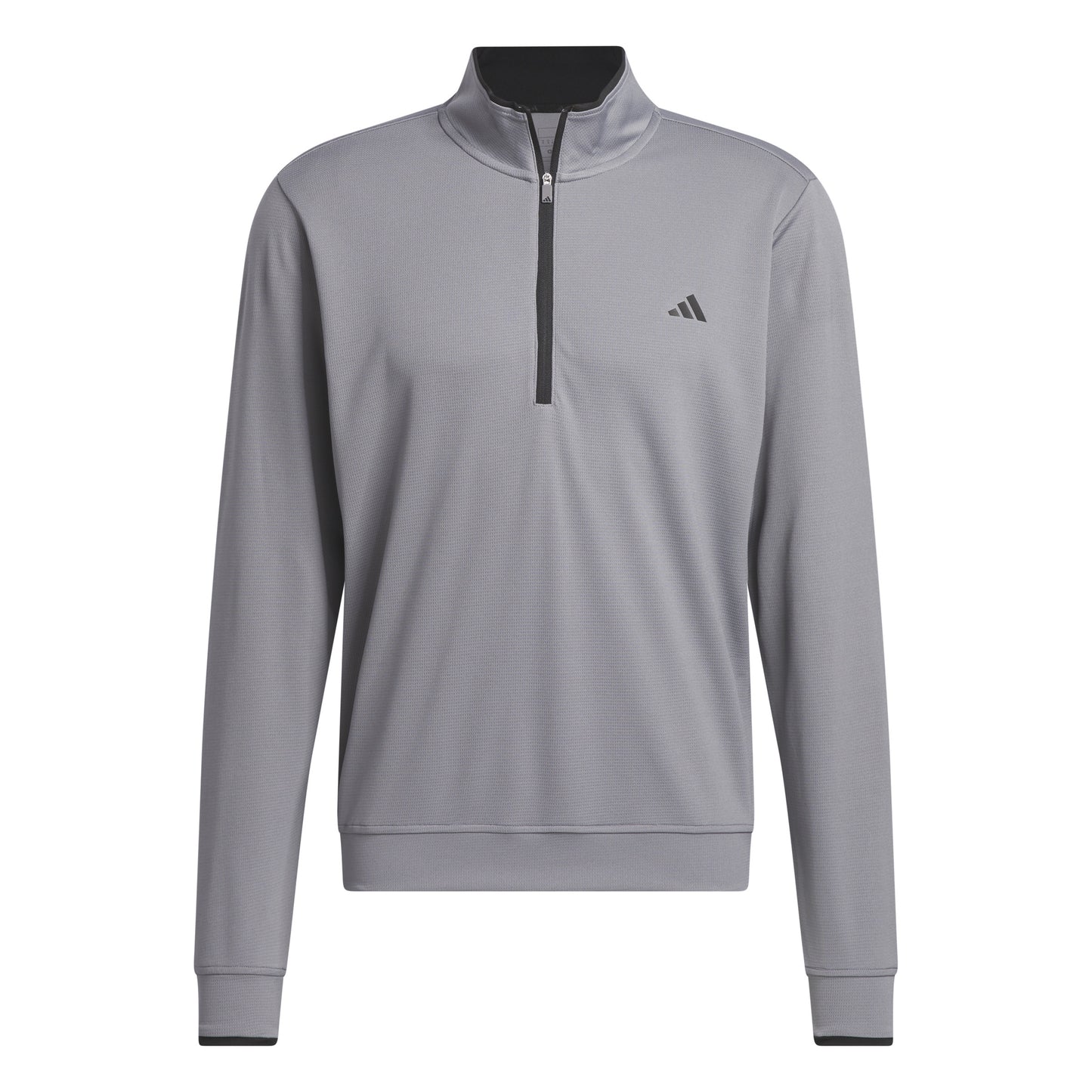 ADIDAS - LIGHTWEIGHT QUARTER ZIP PULL OVER - GREY