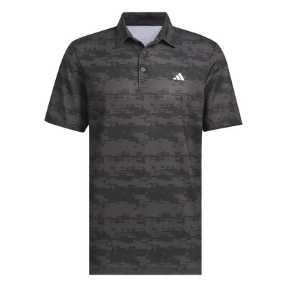 ADIDAS MEN'S ULTIMATE HEAT. RDY STRIPE POLO