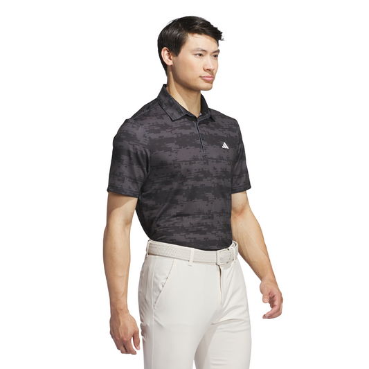 ADIDAS MEN'S ULTIMATE HEAT. RDY STRIPE POLO
