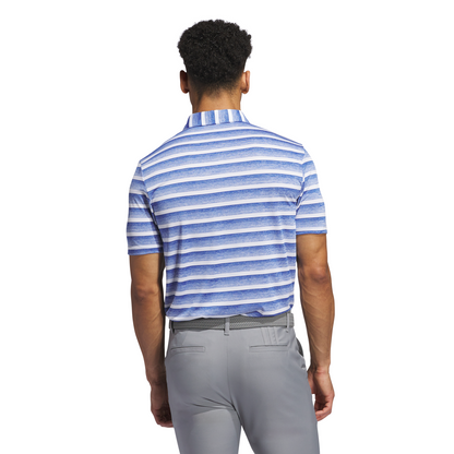 ADIDAS MEN'S CLEAR STRIPE POLO