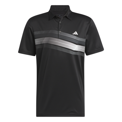 ADIDAS MEN'S CORE CHEST STRIPE POLO