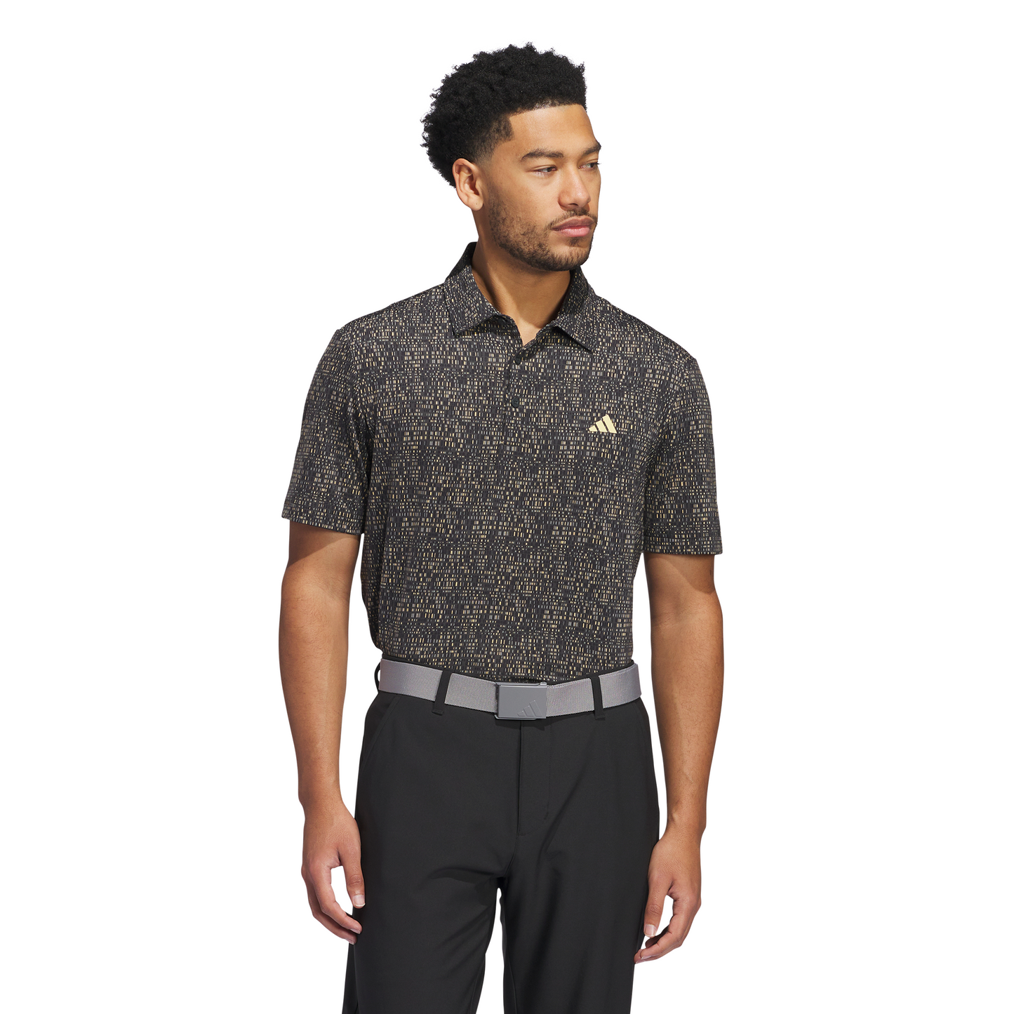 ADIDAS MEN'S ULTIMATE 365 POWER GRID PRINT POLO