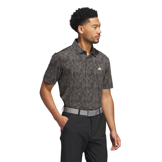 ADIDAS MEN'S ULTIMATE 365 POWER GRID PRINT POLO