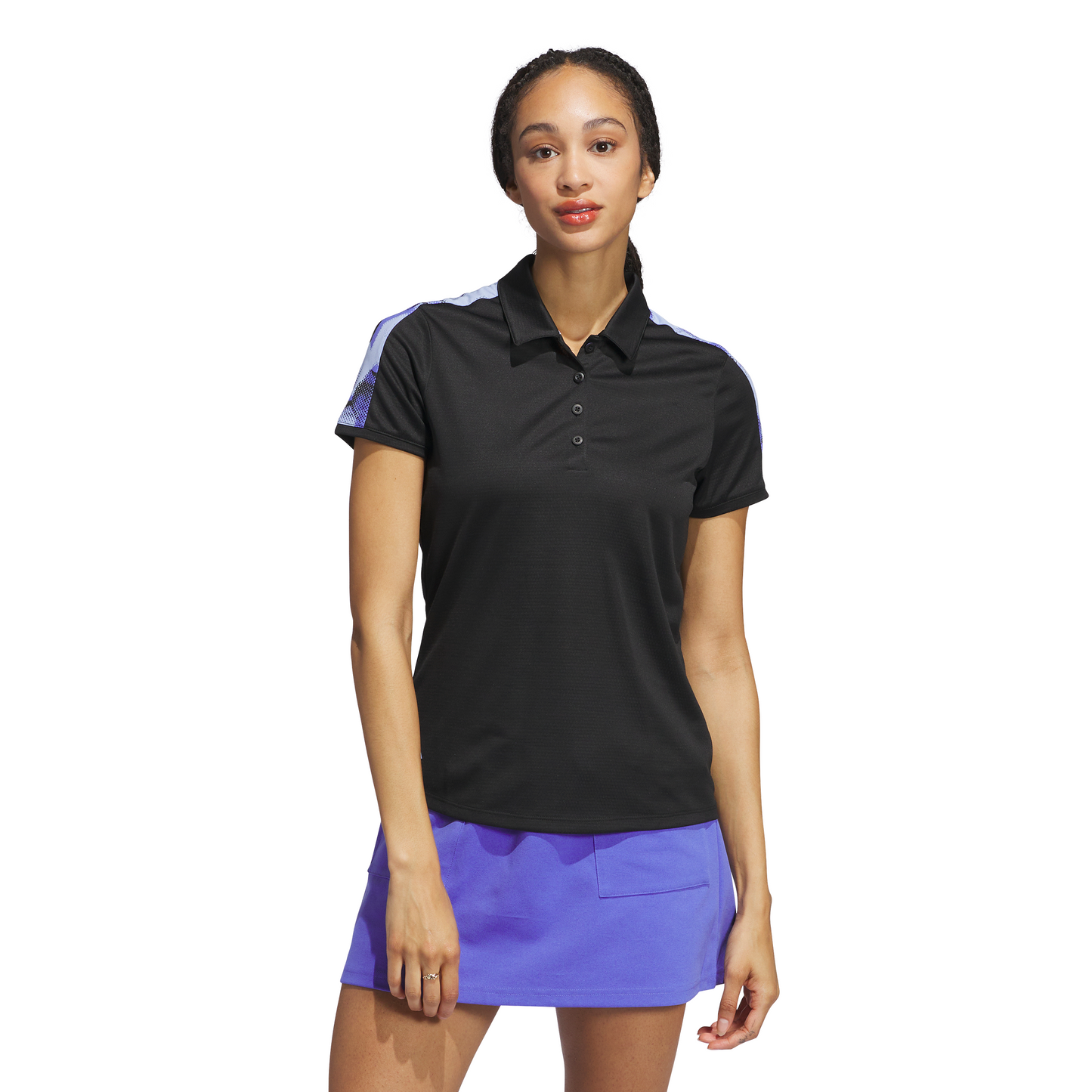 ADIDAS WOMEN'S ULTIMATE365 PRINTED POLO