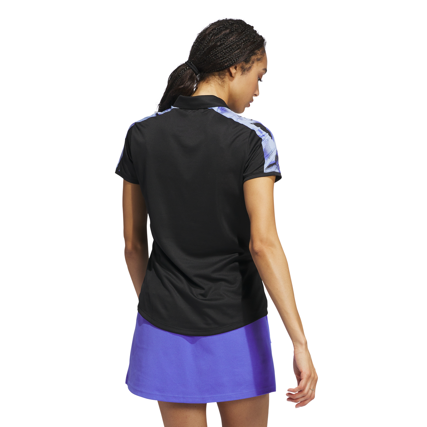 ADIDAS WOMEN'S ULTIMATE365 PRINTED POLO