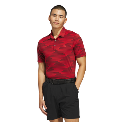 ADIDAS MENS ULTIMATE 365 SPEED STRIPE POLO