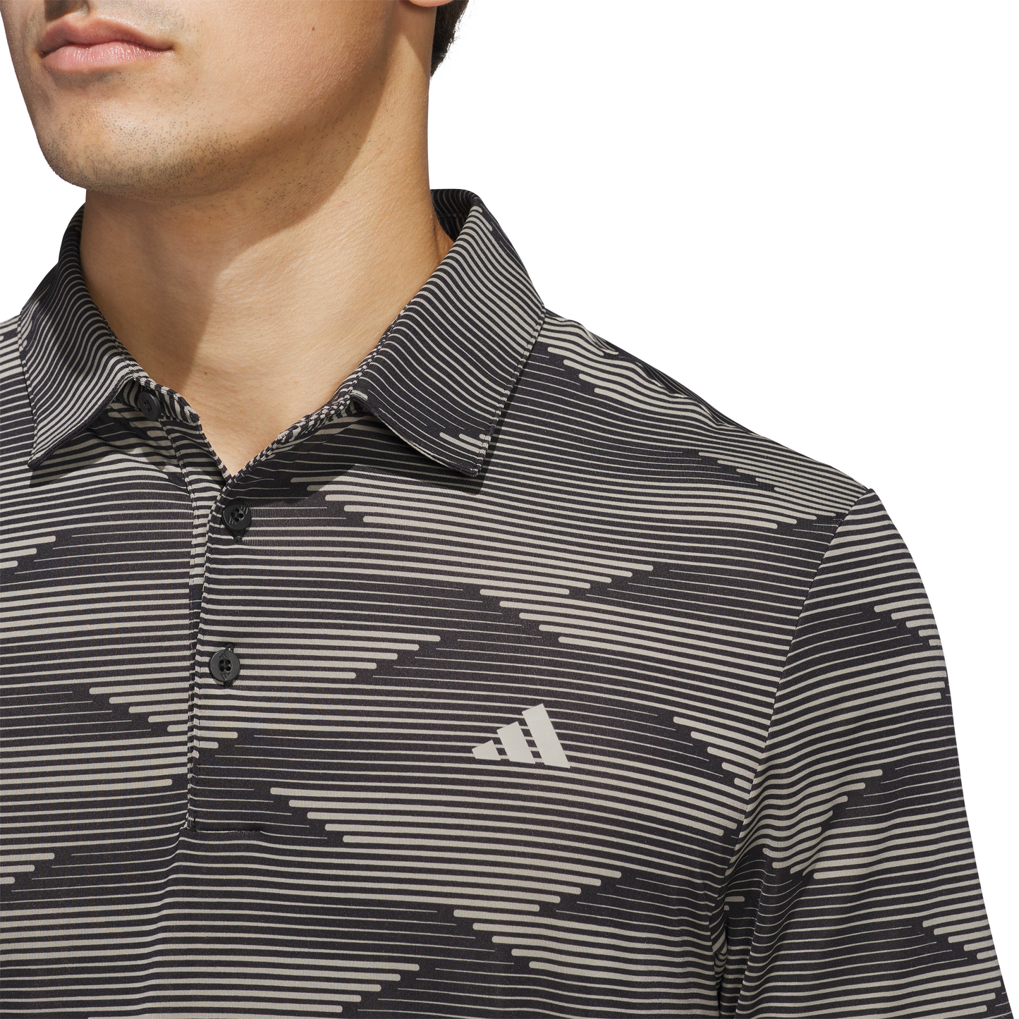 ADIDAS MEN'S ULTIMATE 365 SPEED STRIPE POLO