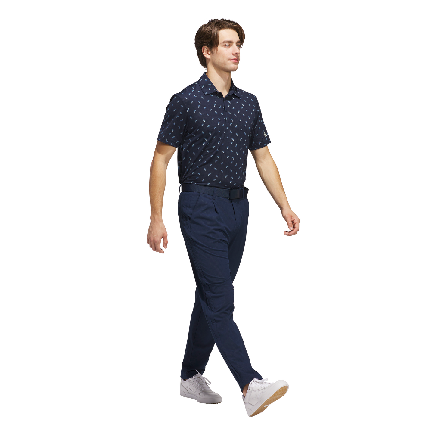 ADIDAS MEN'S ULTIMATE 365 ALLOVER PRINT POLO