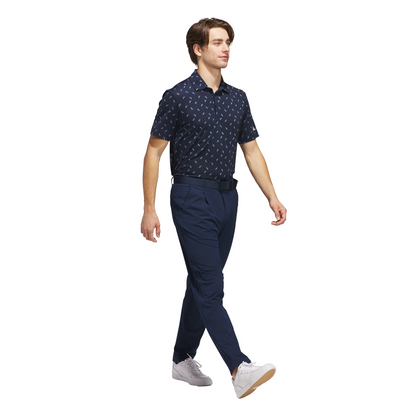 ADIDAS MEN'S ULTIMATE 365 ALLOVER PRINT POLO