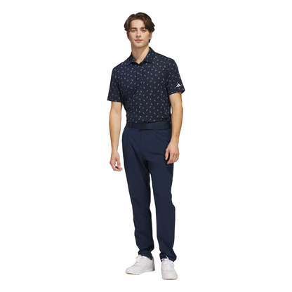 ADIDAS MEN'S ULTIMATE 365 ALLOVER PRINT POLO