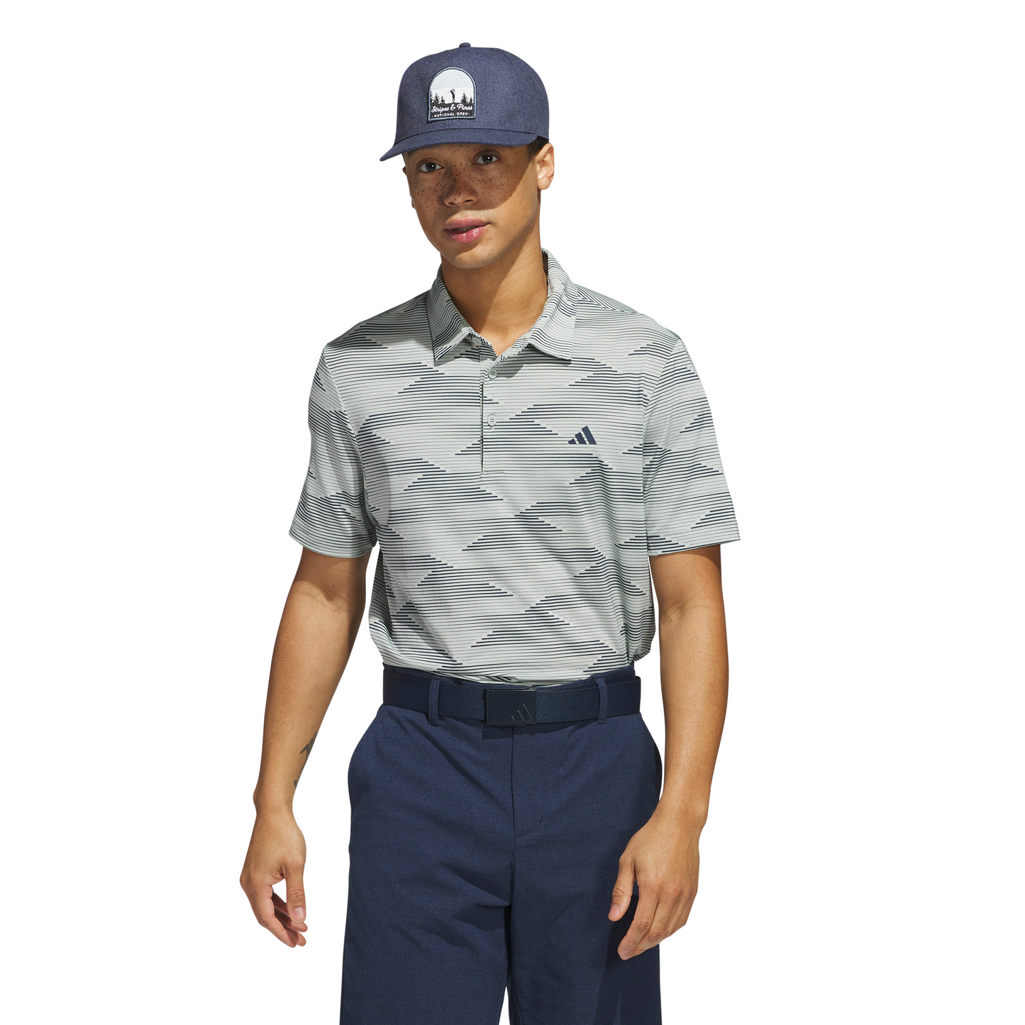 ADIDAS MEN'S ULTIMATE 365 SPEED STRIPE POLO