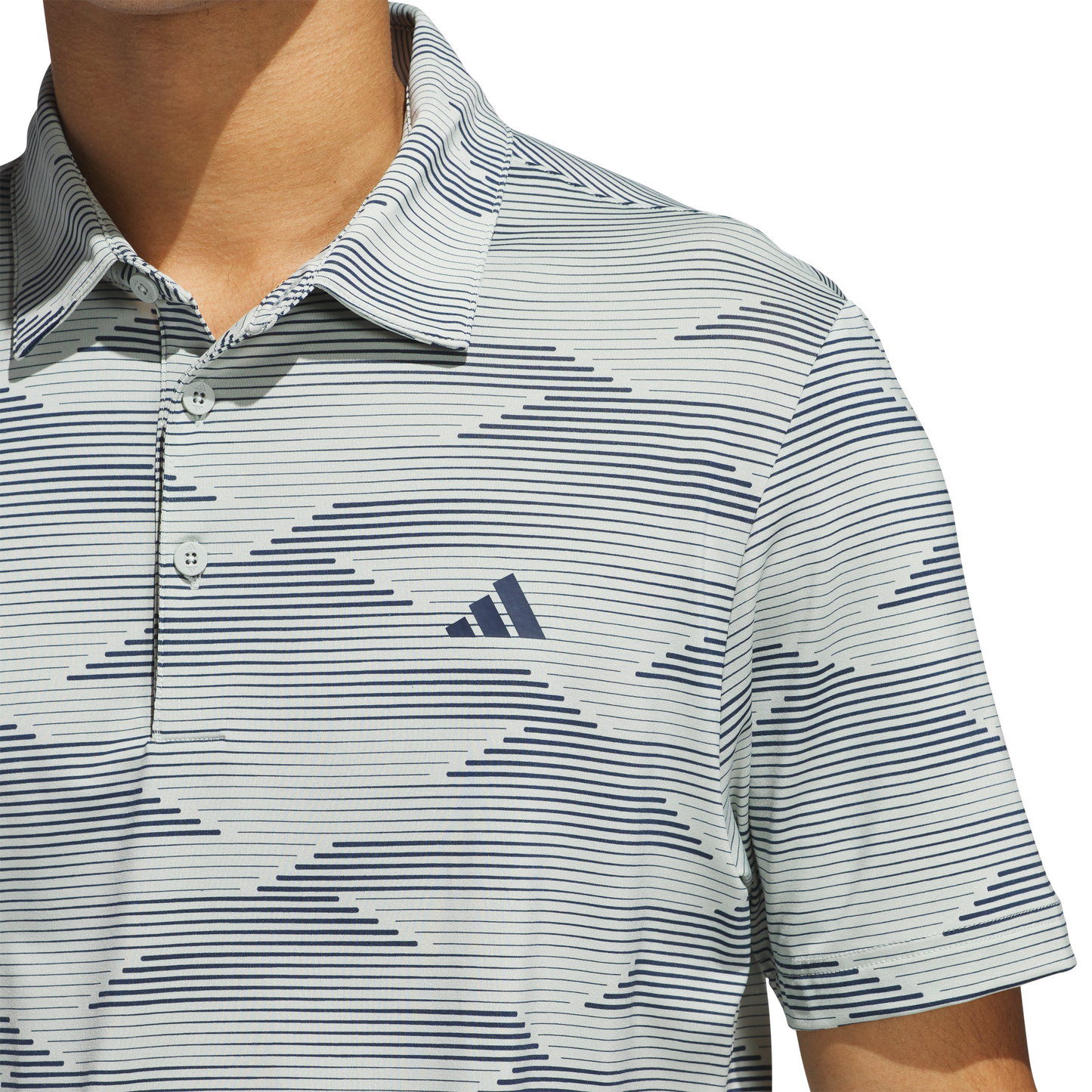 ADIDAS MEN'S ULTIMATE 365 SPEED STRIPE POLO