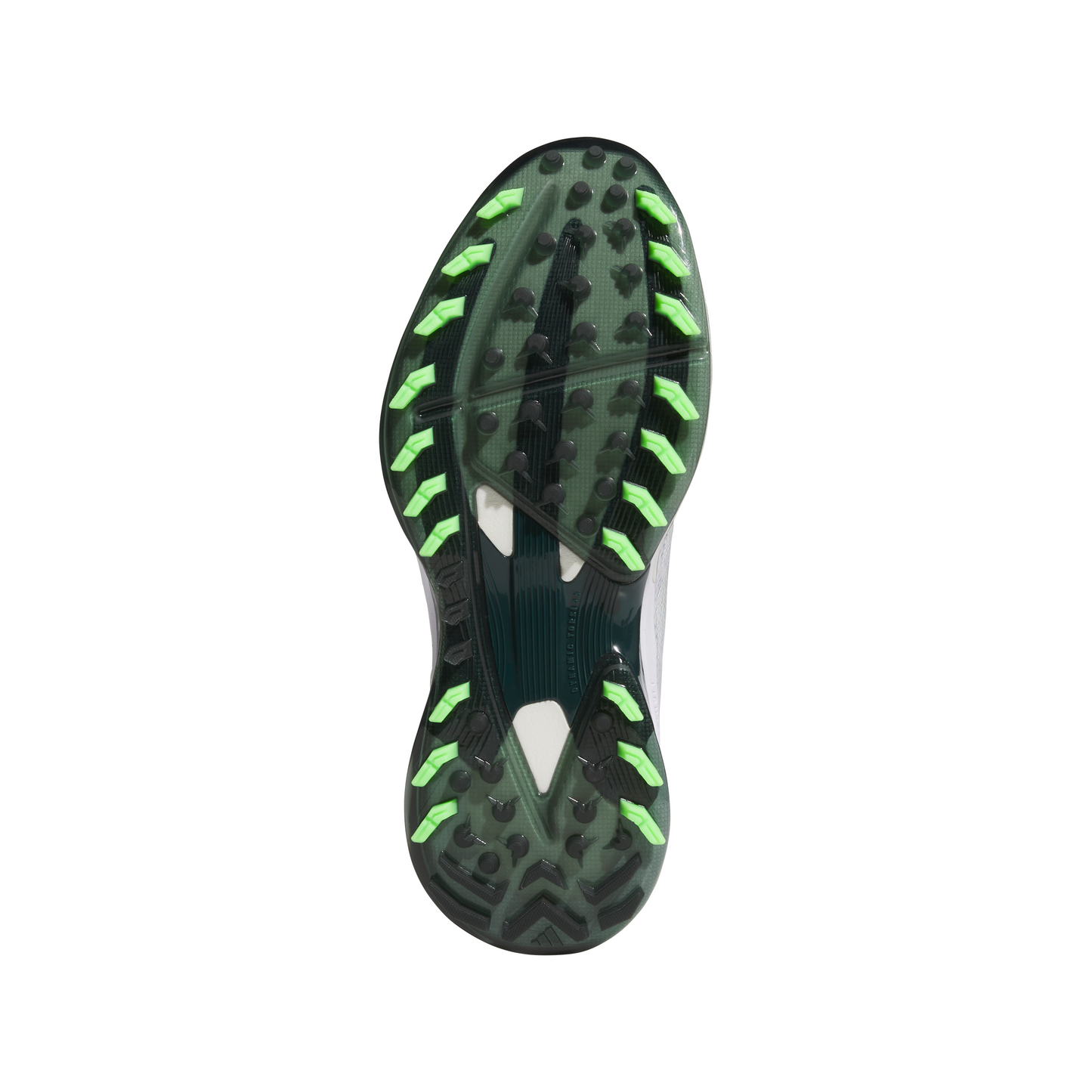 ADIDAS MEN'S ADIZERO ZG BOA SPIKELESS SHOE - FEATHER WHITE / AURORA IVY / LIME BURST