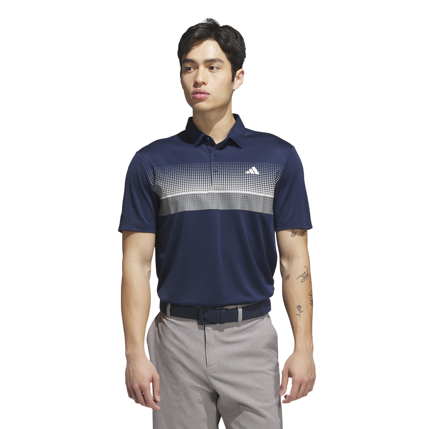 ADIDAS PERFORMANCE ALLOVER PRINT POLO