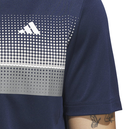 ADIDAS PERFORMANCE ALLOVER PRINT POLO