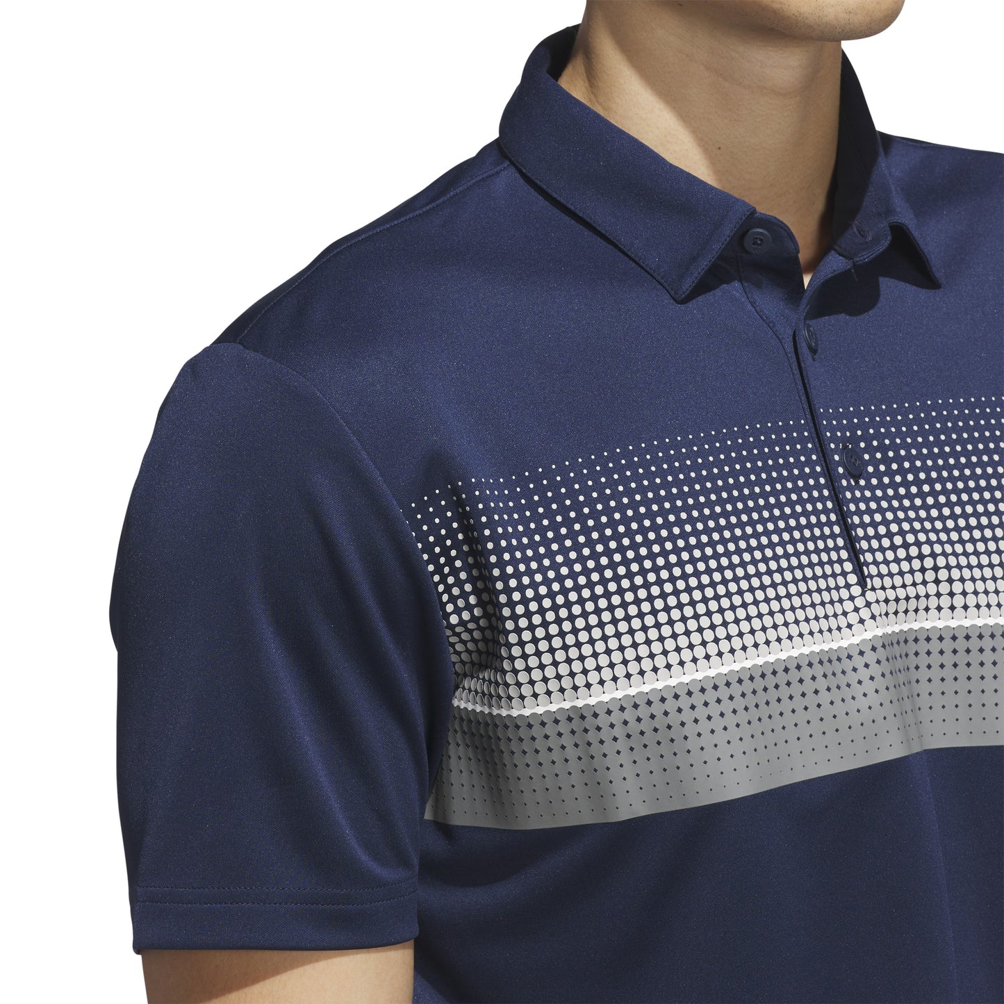 ADIDAS PERFORMANCE ALLOVER PRINT POLO