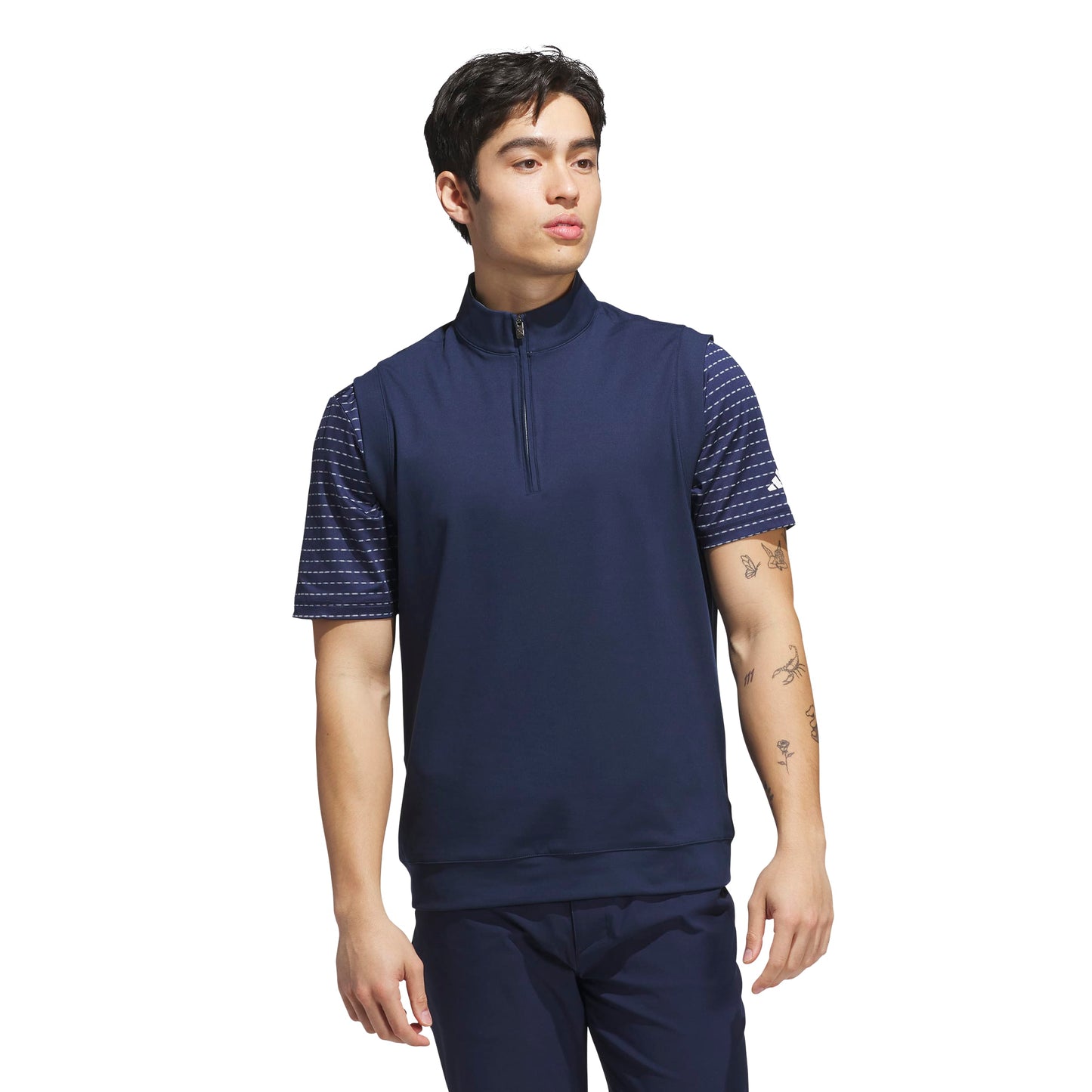 ADIDAS ULTIMATE365 CLASSIC QUARTER-ZIP VEST
